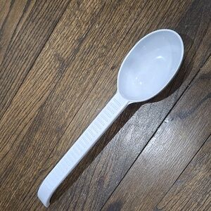 Weight Watchers Measuring Serving Scoops Spoon 1/2 Cup Portion Control White